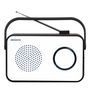 Portable Radio FM/AM with 3.5mm Jack, White R-190BW 8435256896855