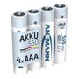 Rechargeable Battery R3 (AAA) 1.2V 550mAh Ni-Mh ANSMANN R3/550/ANS-BL4 4013674030774