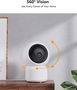 Indoor Full HD smart PT 360° camera, 2K, 3MP, 5V DC, TUYA / Smart Life R4259 8435606730198