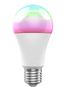 LED bulb E27, 230V, 10W, 806lm, 2700K - 6500K, CCT, RGB, smart Zigbee, app controllable, TUYA, WOOX R9077 8435606703581