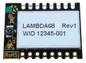 RF TRANSCEIVER, SHLD, 918MHZ, SMT LAMBDA68C-9S