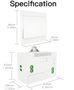 Wireless switch, receiver 230Vac, RF433 RT-D-Z-RC-EN 6974246475356