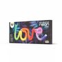 Neoon LED RGB digitaalne LOVE FLRN01 + RC Forever Light RTV100438 5900495396358