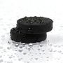 Magnet Ø16.8x4.4mm NdFeB N45, kummiga kaetud MAG/15x4/NEO/R