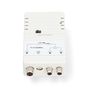 CATV Amplifier | Gain: 25 dB | 47 - 862 MHz | Number of outputs: 2 | Gain control | White SAMP42221WT 5412810453184