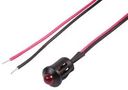 LED INDICATOR, PANEL MNT, 8MM, RED T000209