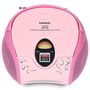 Portable stereo FM radio with CD player Pink SCD-24 PINK 8711902022107
