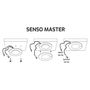 SENSO MASTER pinnaga LED valgusti puutelülitiga 2,5W, 4000K SENSO-M-AL-40K-01 5900652148226