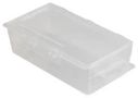 STORAGE BOX, 1 COMPARTMENT, TRANSPARENT D2