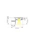 Valge kattega alumiiniumprofiil LED-riba jaoks, anodeeritud, süvistatud, SKYLINE, 2m SKYLINE-OP-2M-S 5900652144129