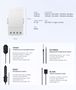 Smart Wi-Fi temperature and humidity controller THR316, 16A, DIN, TH Origin, SONOFF SONOFF-THR316 6920075777512