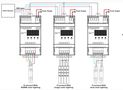 LED controller SR-2108FB-DIN, DMX512, RDM, +standalone, 12-36V DC, 4x5A, DIN, Sunricher SR-2108FA-DIN