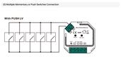 LED dimmer 100-240Vac, 200W TRIAC, töötab MATTER võrgus SR-MT9040A-S