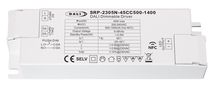 45W ühe väljundiga konstantse vooluga LED toiteallikas 6-58Vdc, 500-1400mA, dimmerdatav PUSH-DIM, DALI-2 NFC seadistusega, PFC, Sunricher. SRP-2305N-45