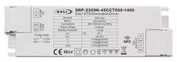 45W kahe väljundiga CCT konstantse vooluga LED toide 6-58Vdc, 500-1400mA, dimmerdatav PUSH-DIM, DALI-2 NFC seadistusega, PFC, Sunricher SRP-2309N-45CCT