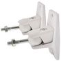 UNIVERSAL SPEAKER MOUNT, WHT, PAIR 129.208UK