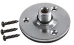 MOUNTING FLANGE, GOOSENECK, CHROME PLS00424
