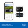Lauko / Vidaus Wi-Fi kamera su dviem objektyvais, 2K 3MP F2.8 + F6.0, IP65, MicroSD iki 512GB TAPO-C246D