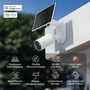 Bevielė lauko Wi-Fi kamera, 2K 3MP, su saulės panele, Color Night Vision, MicroSD iki 512GB TAPO-C410-KIT 8885020620368