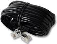 CABLE, RJ11-RJ11 (6P4C), BLACK, 3M MP009286