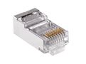 Вилка cat5e., RJ45 8p8c, для монолитного кабеля, экранированная TF-WM8P8C/E/M 5900804022985; 5901436719342; 5907760638151