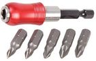 QUICK RELEASE CHUCK & BITS - 6PC D03245