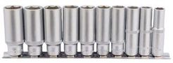 DEEP SOCKET SET, 10PC, 3/8" 16401