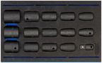 1/2" IMPACT SOCKET SET, 15PC 63415