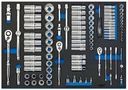 SOCKET & RATCHET SET, 96PC 63539