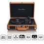Suitcase turntable with 2 built-in speakers Brown TT-10BN 8711902038177