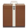 Carrying suitcase for max. 30 records Brown / White TTA-301BNWH 8711902065258