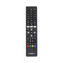 Replacement Remote Control | Suitable for: Philips | Preprogrammed | 1 Device | Amazon Prime / Netflix Button / Rakuten TV Button / Smart Hub Button | Infrared | Black TVRC45PHBK 5412810449460