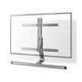 Full Motion TV Stand | 37 - 75 " | Maximum supported screen weight: 40 kg | Tiltable | Rotatable | Adjustable pre-fixed heights | Aluminium / Steel | Grey TVSM5120GY 5412810333899
