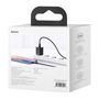 Seina kiirlaadija Super Si 20 W USB-C QC3.0 PD Lightning 1 m kaabliga, must TZCCSUP-B01 6953156230057