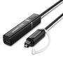 Беспроводной передатчик звука Bluetooth 5.0 aptX с волоконно-оптическим штекером TOSLINK UGREEN/50213 6957303852130