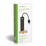 Jaotur USB 2.0 4 pordi jaoks UHUBU2420BK 5412810315116