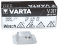 Patarei AgO V317 (SR62, SR516SW, 616, SB-AR) 1.55V 8mAh Varta V317 4008496245611; 4008496272785