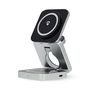 Wireless Charger | 3-in-1 | 2.5 / 5 / 15 W | LED-indicator in use | Including cable | USB-A / USB-C™ | 1.00 m WDCHAQ15W210BK 5412810464623