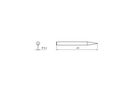 Tip 0.4mm for WHS40 soldering iron, Weller W/S31 4003019433353