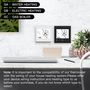 Умный термостат для управления напольными клапанами водяного отопления, Wi-Fi, TUYA / Smart Life WHT-002-GA-WH-MS 6974246475332