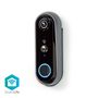 SmartLife Video Doorbell | Battery Powered | Full HD 1080p | Cloud Storage (optional) / microSD (not included) | IP54 | With motion sensor | Night vision | Grey WIFICDP20GY 5412810330287