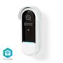 SmartLife Video Doorbell | Wi-Fi | Battery Powered / Transformer | Full HD 1080p | Cloud Storage (optional) / microSD (not included) | IP54 | With motion sensor | Night vision | White WIFICDP30WT 5412810337330