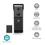 SmartLife Video Doorbell | Battery Powered | 2x Full HD 1080p | Cloud Storage (optional) / microSD (not included) | IP54 | With motion sensor | Night vision | Black WIFICDP31BK 5412810469987