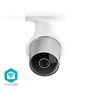SmartLife Outdoor Camera | Wi-Fi | Full HD 1080p | IP65 | Cloud Storage (optional) / microSD (not included) | 12 V DC | With motion sensor | Night vision | Silver / White WIFICO11GWT 5412810313884
