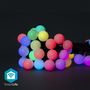 Умная светодиодная гирлянда, 230Vac, 10,8м, 48 x Ø30мм LED, RGB+, Wi-Fi, SmartLife WIFILP02C48 5412810404292