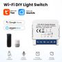Умный Wi-Fi модуль выключателя 1 gang, 230Vac, 3A, TUYA / Smart Life WSM16 6976037360124