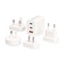 Travel Adapter | 100 - 240 V AC 50/60 Hz | 65 W | White WTCGPD65W100WT 5412810464555
