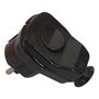 Угловая вилка Uni-Schuko с выключателем16A/250V, черная AC/CX-AWA-L(SZ) 5907522195960