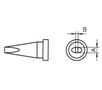 Jootekolvi otsik 1.6mm, jootekolvile WSP80 LT-1, Weller W/LT-A 037103294692