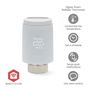 SmartLife Radiator Control | Zigbee 3.0 | Battery Powered | LED | Android™ / IOS ZBHTR20WT 5412810451128